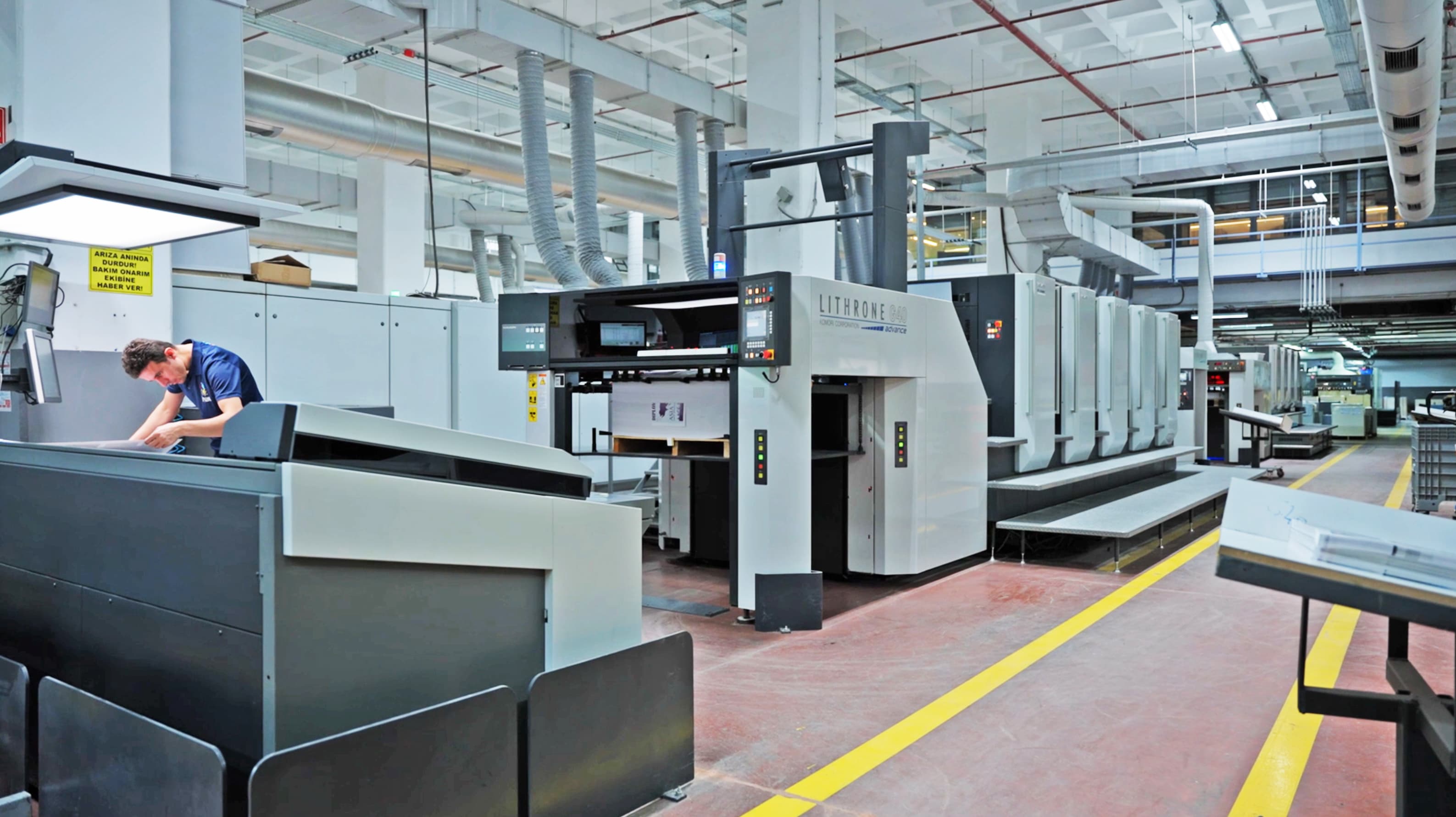 Prestij ofset baskı makine hattı