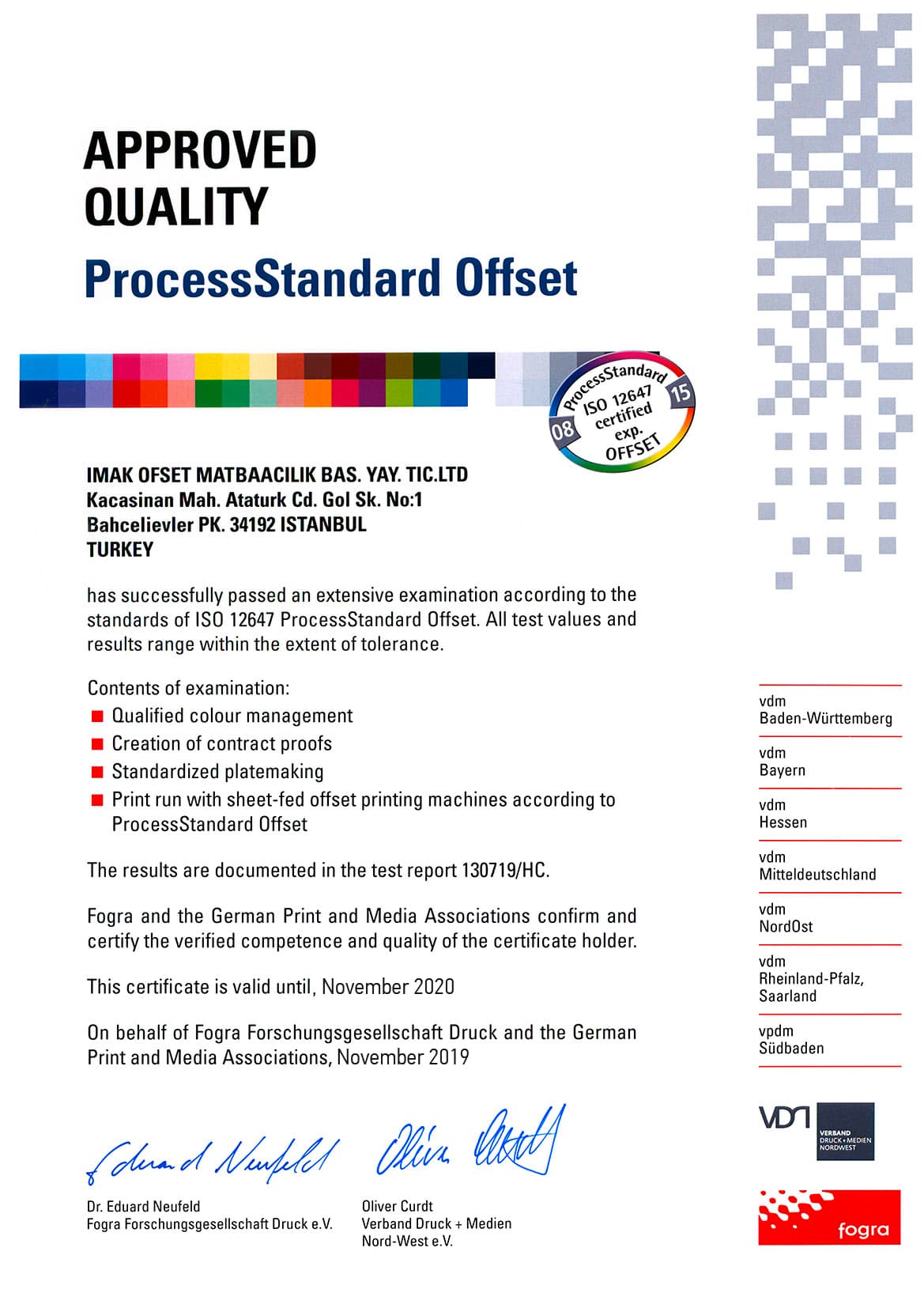 ProcessStandard Offset