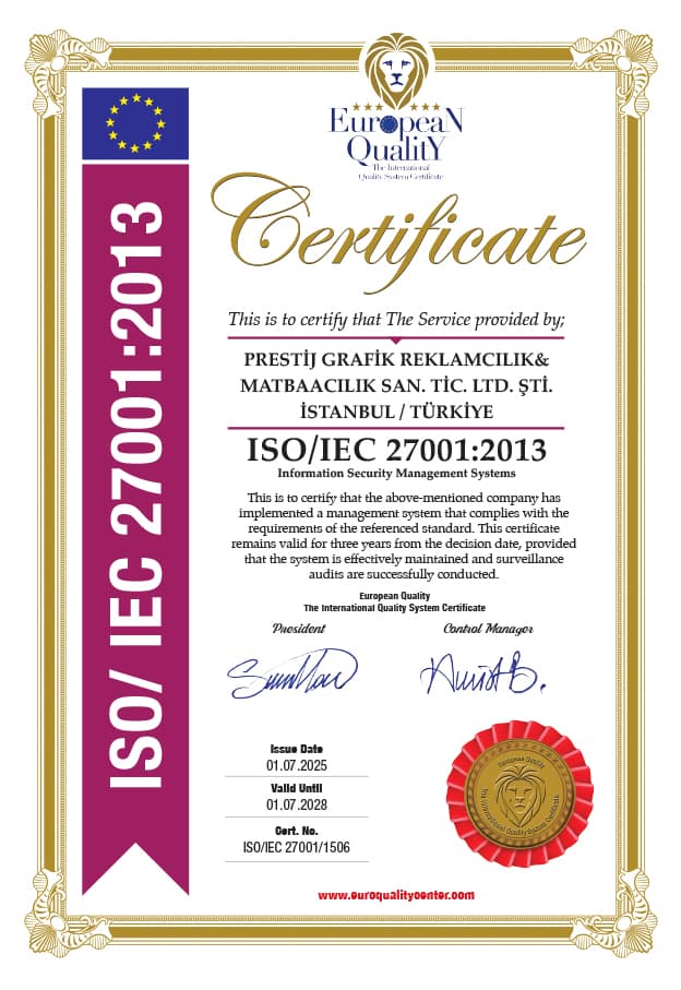 ISO/IEC 27001:2013